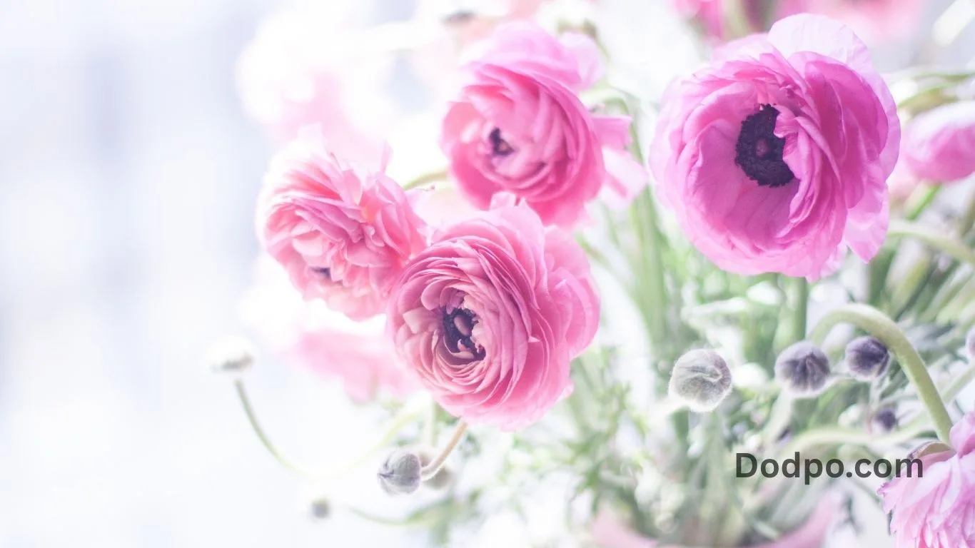 Vintage Pink Garden Bouquet