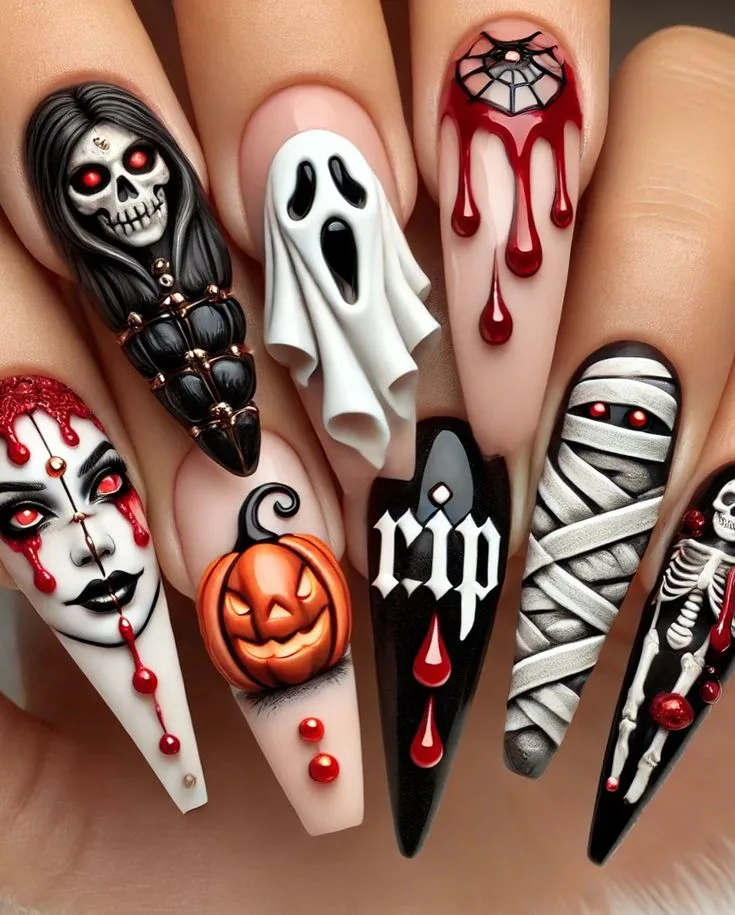Halloween nail ideas