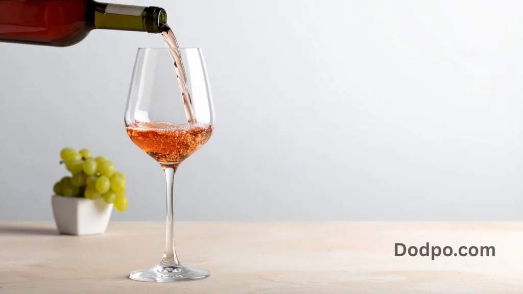 A Bottle of Moët & Chandon Rosé With Custom Label