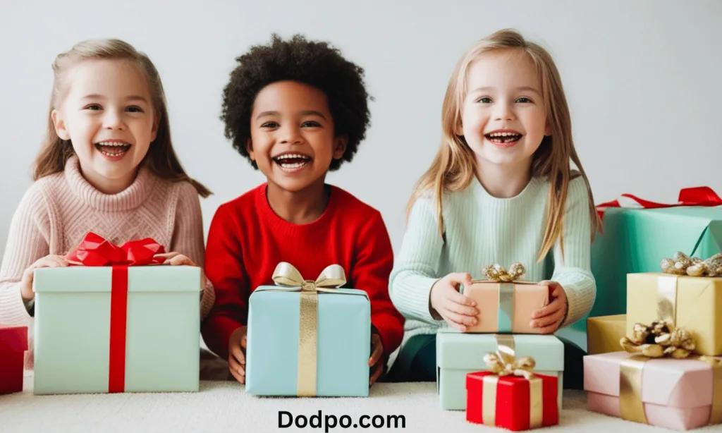 Christmas gift wrapping ideas for Kids / children