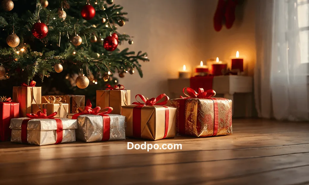 Wrapped Christmas gifts for kids and adults