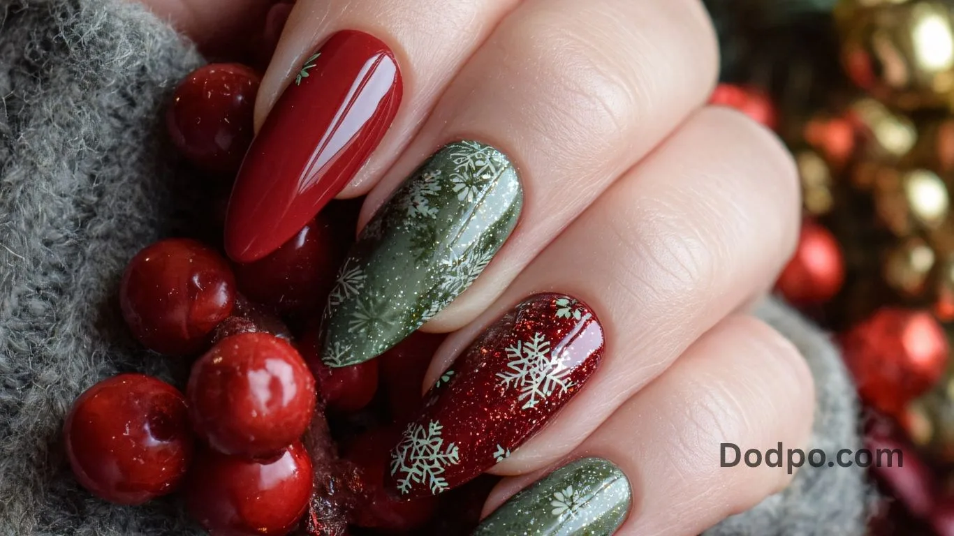 Christmas nails ideas for women