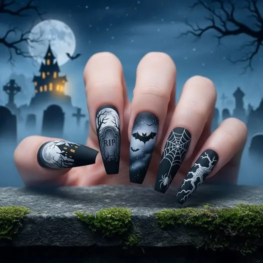 Nail ideas for Halloween