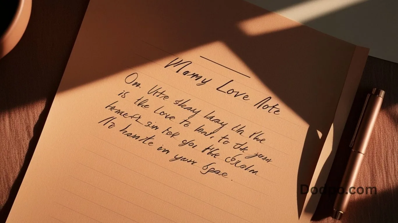 Handwritten Letters and Notes