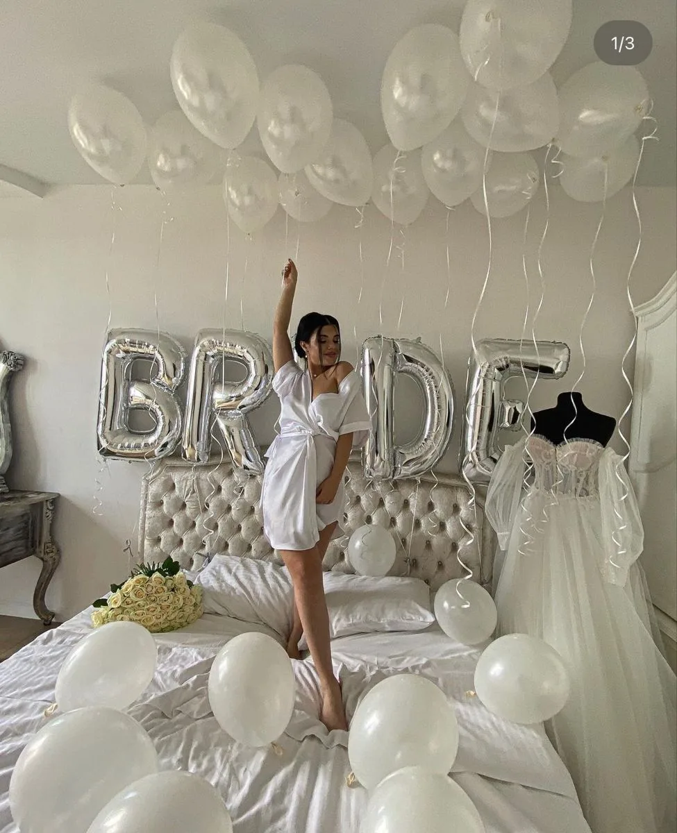 Classic All-White Bachelorette Party