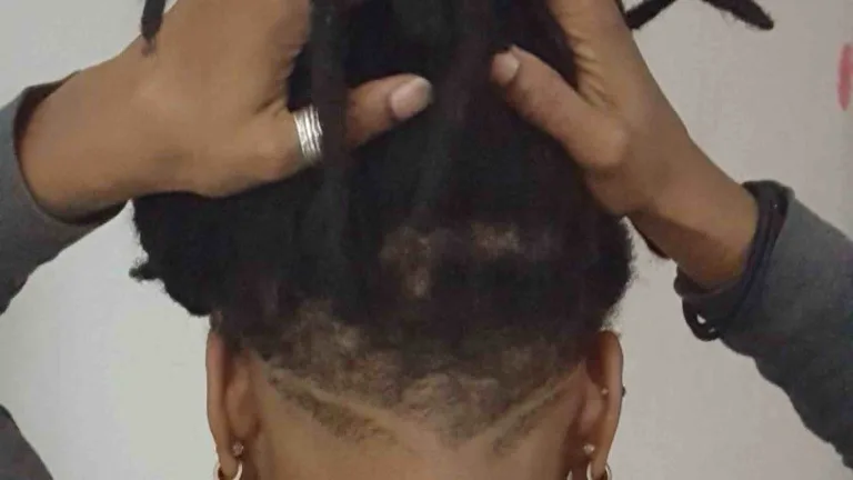 Hidden Undercut With Locs That Add Style Without Losing Length