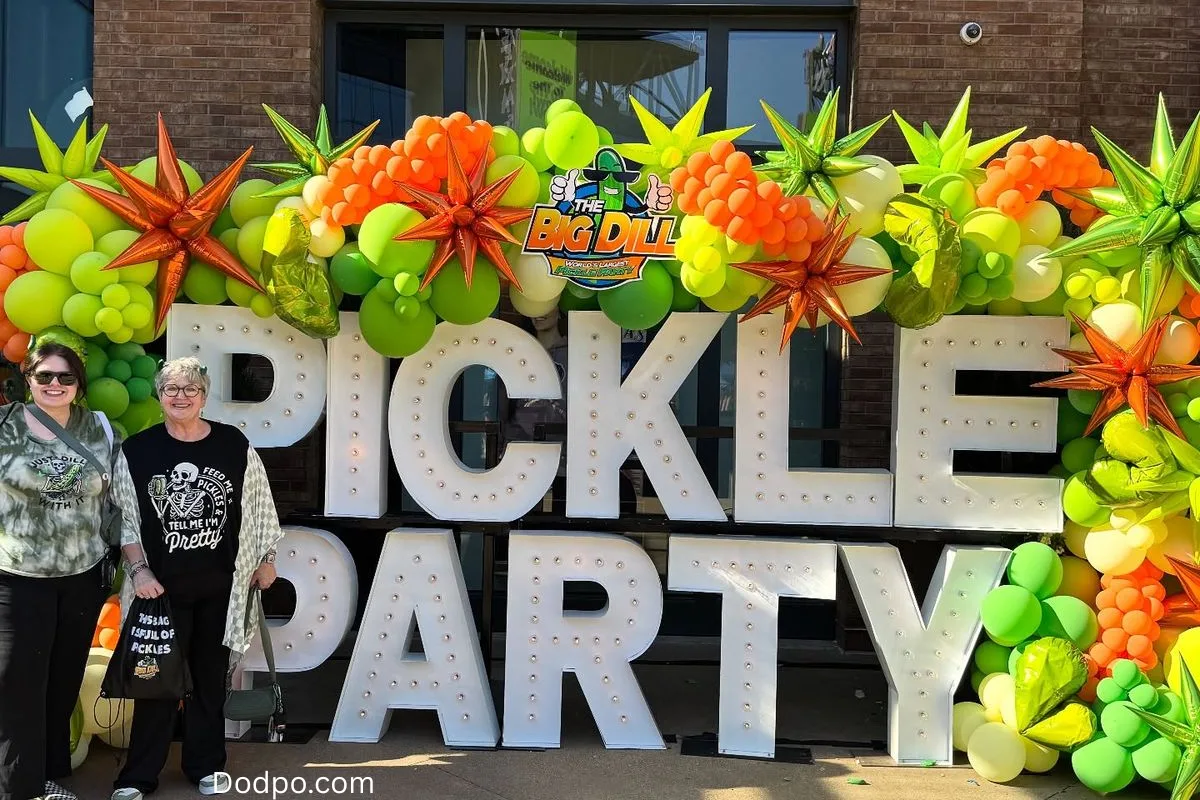 Pickle Party Galentine's Decor