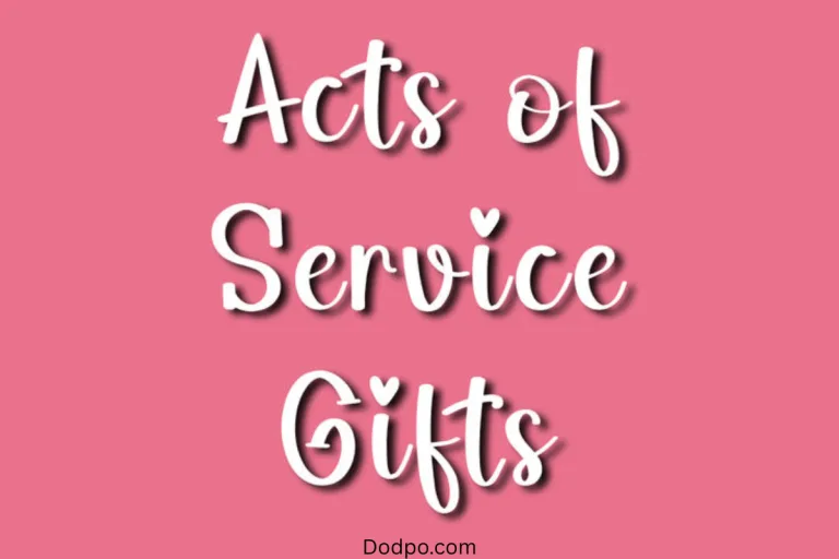 Valentine gifts for Acts of Service partners