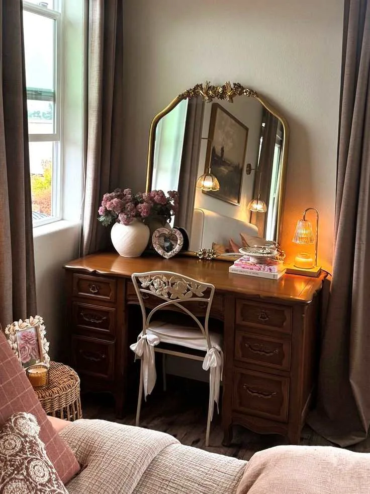Vintage-vanity-decor