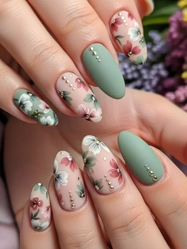 Floral-nail-art-trends