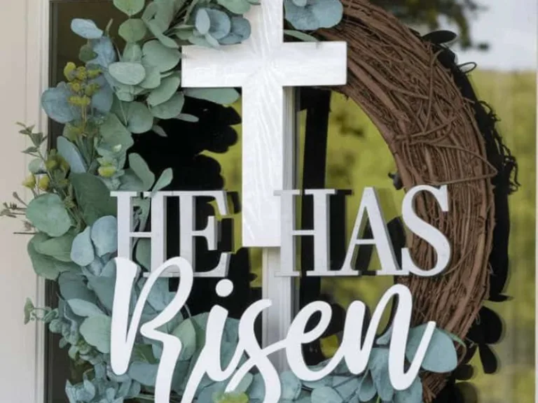 Easter wreath