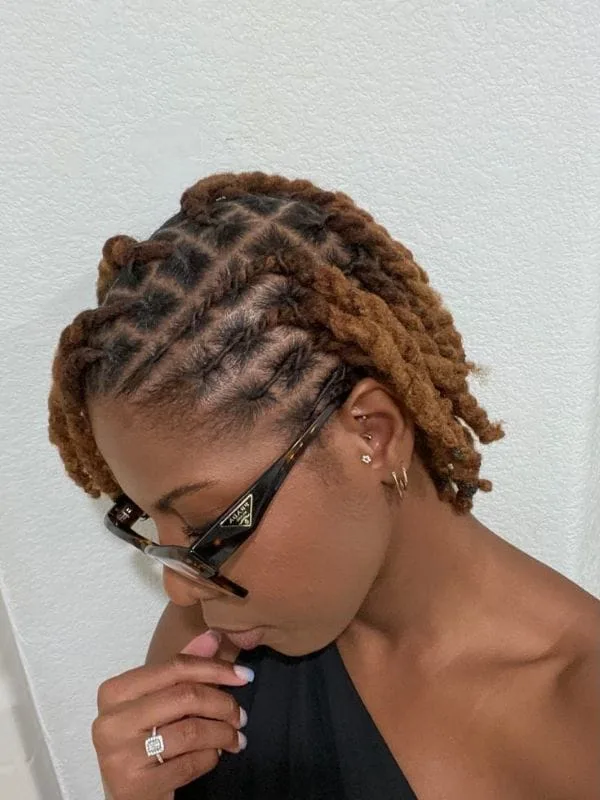 flat-twist-styles-for-short-starter-locs