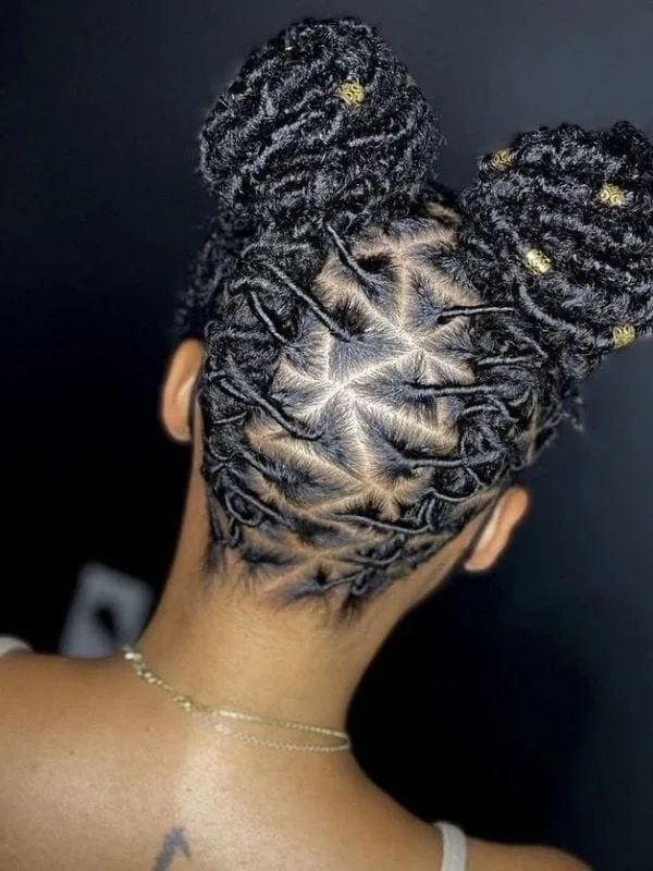 flat-twist-styles-for-short-starter-locs
