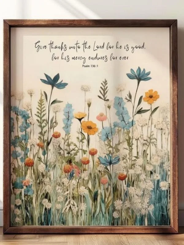 Affordable-Spring-wall-decor-ideas