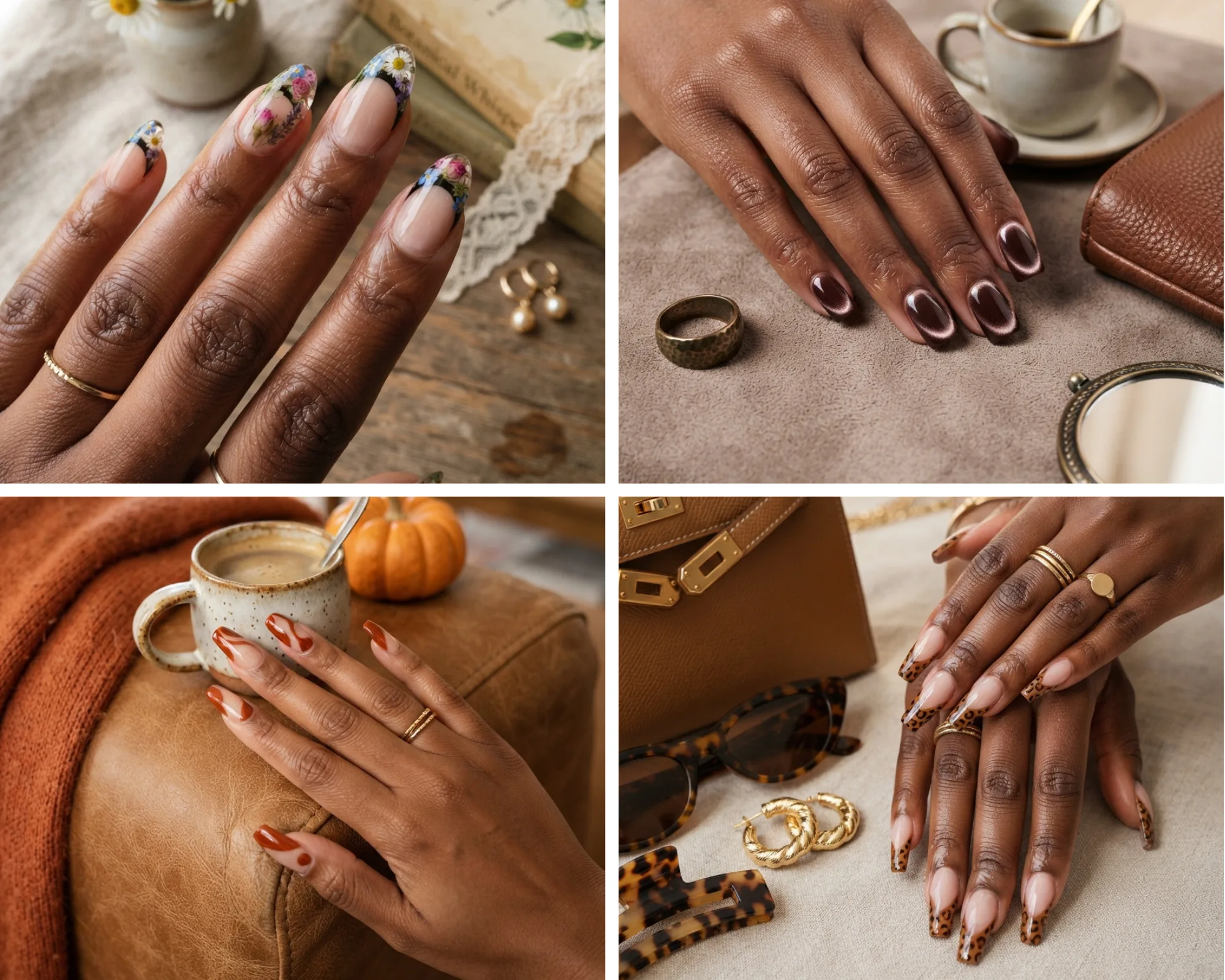 44+ Deep French Tip Nail Ideas for a Dramatic Manicure
