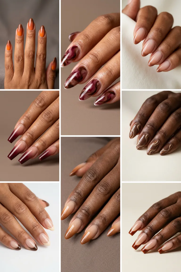 48 Fall Gel Nails Aesthetic Ideas for Autumn