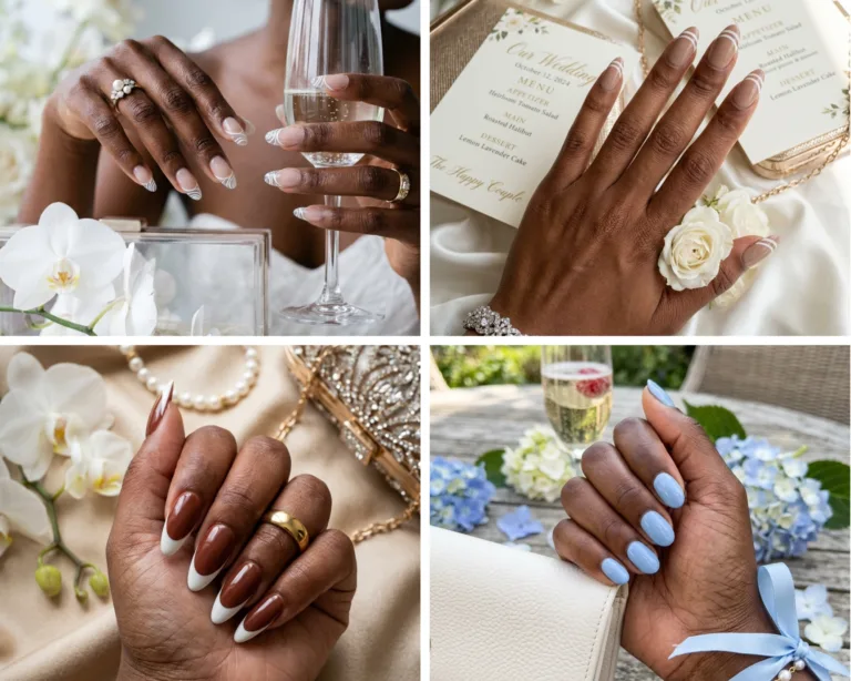 French tip manicure
