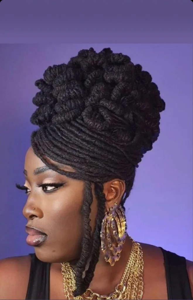 Locs Updos for Weddings and Formal Events: 25 Elegant Looks to Inspire You